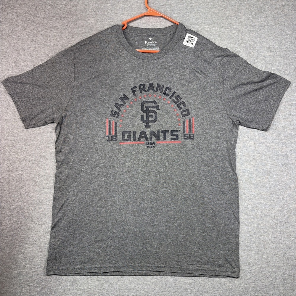 NWOT Fanatics San Francisco Giants T-Shirt Tee - Mens Size XL - MLB Baseball